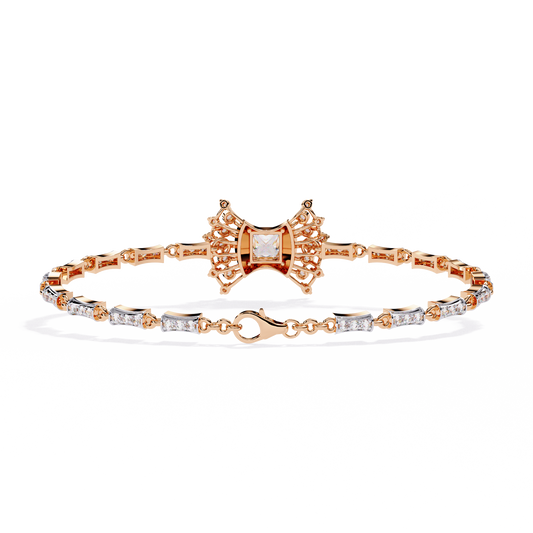 Regalia Princess Cut Lab Grown Diamond Bracelet