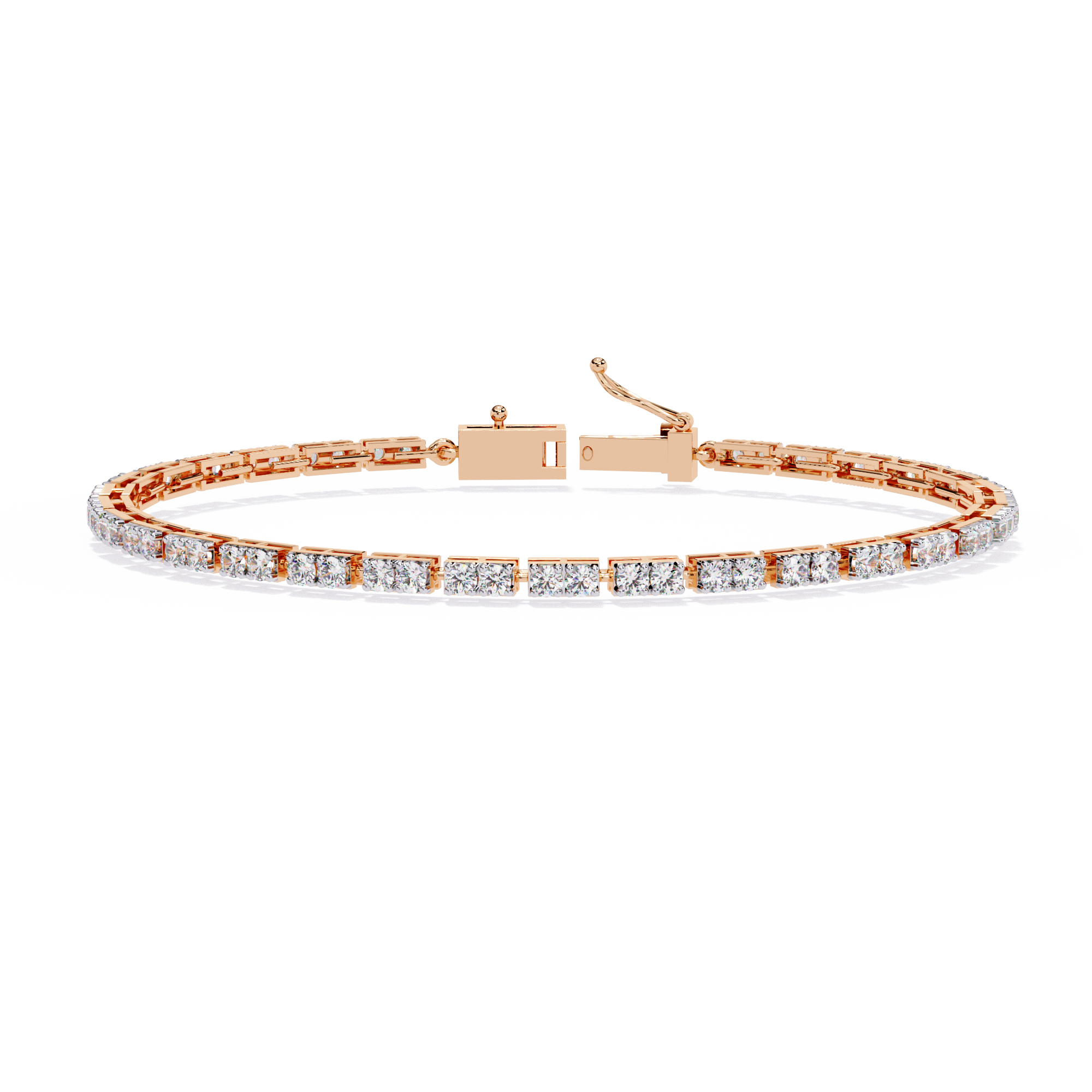 Serenite Classic Lab Grown Diamond Tennis Bracelet