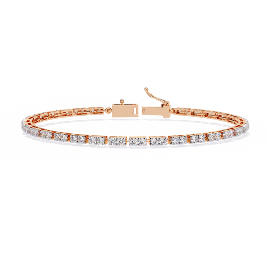Serenite Classic Lab Grown Diamond Tennis Bracelet