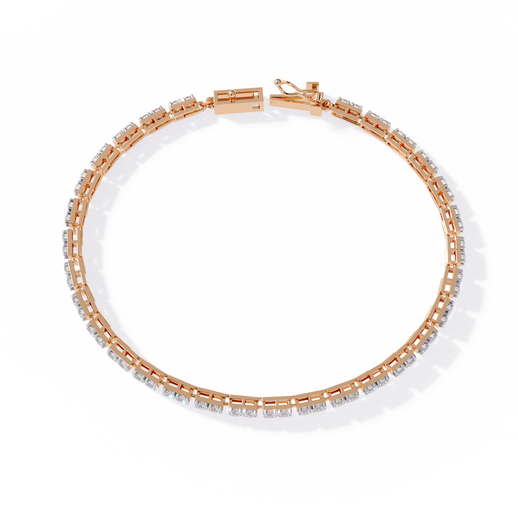 Serenite Classic Lab Grown Diamond Tennis Bracelet