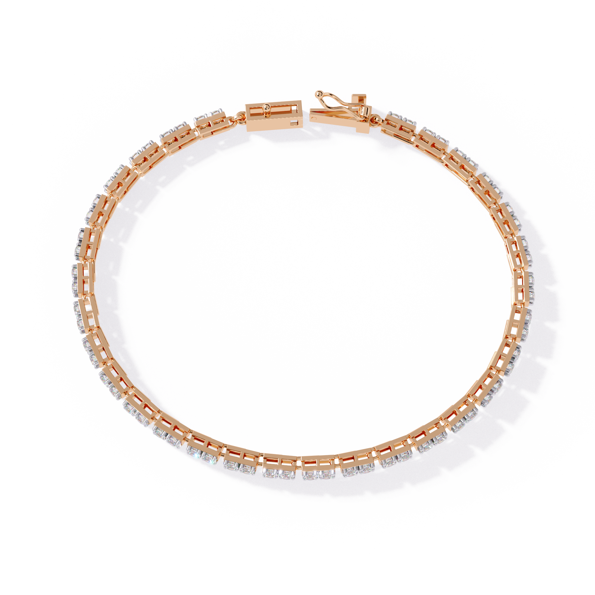 Serenite Classic Lab Grown Diamond Tennis Bracelet