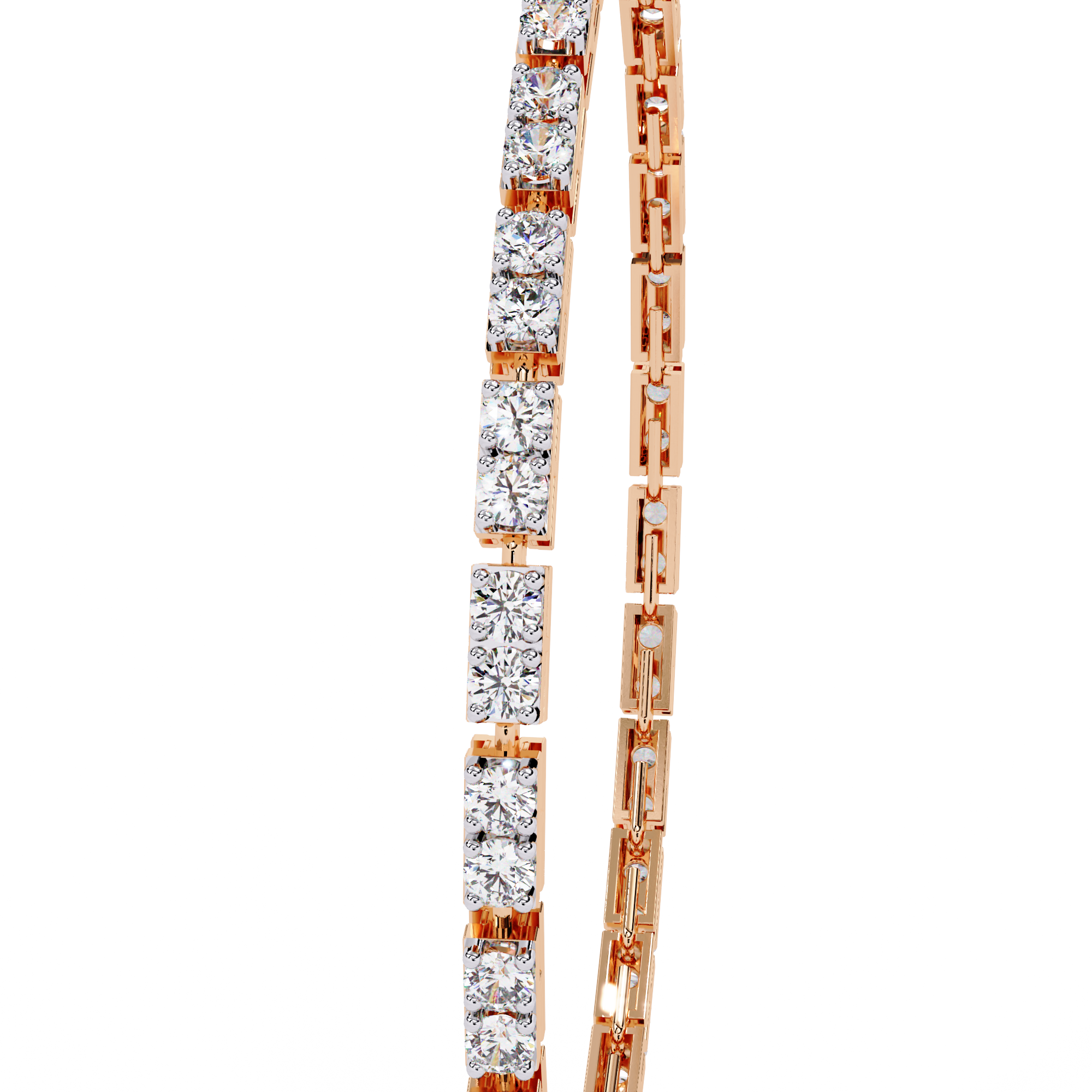 Serenite Classic Lab Grown Diamond Tennis Bracelet