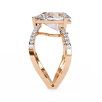 Solitaire Lab Grown Diamond Ring