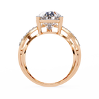 Solitaire Lab Grown Diamond Ring
