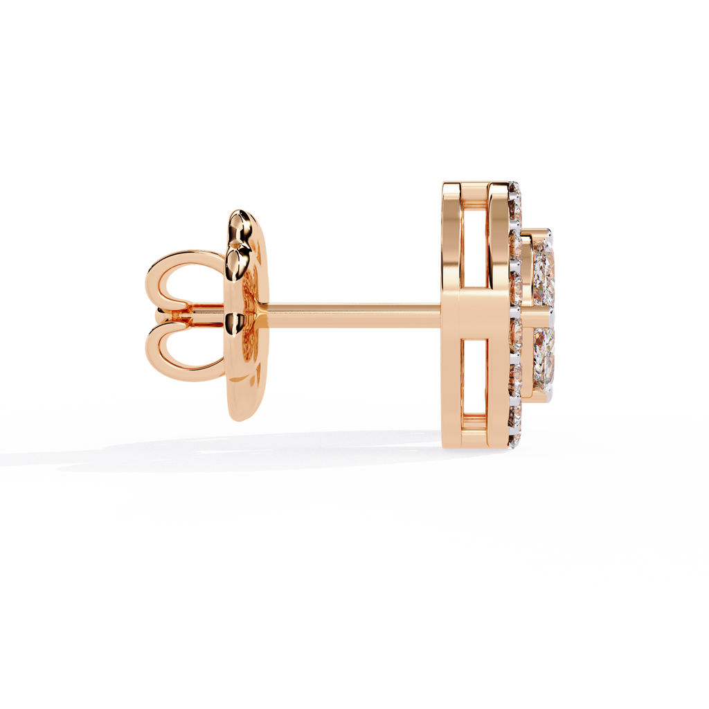 Stellar Bloom Lab Grown Diamond Earrings