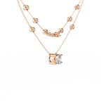 Stellar Duo Lab Grown Diamond Layered Necklace