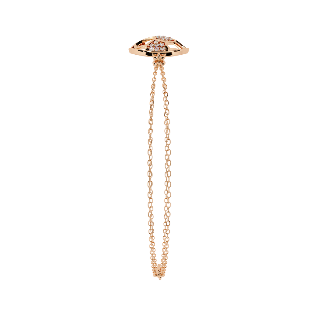 Striker Spark Diamond Football Bracelet
