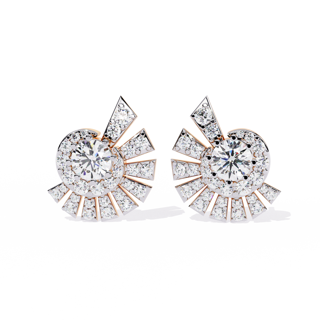 Sunflare Radiance Lab Grown Diamond Earrings