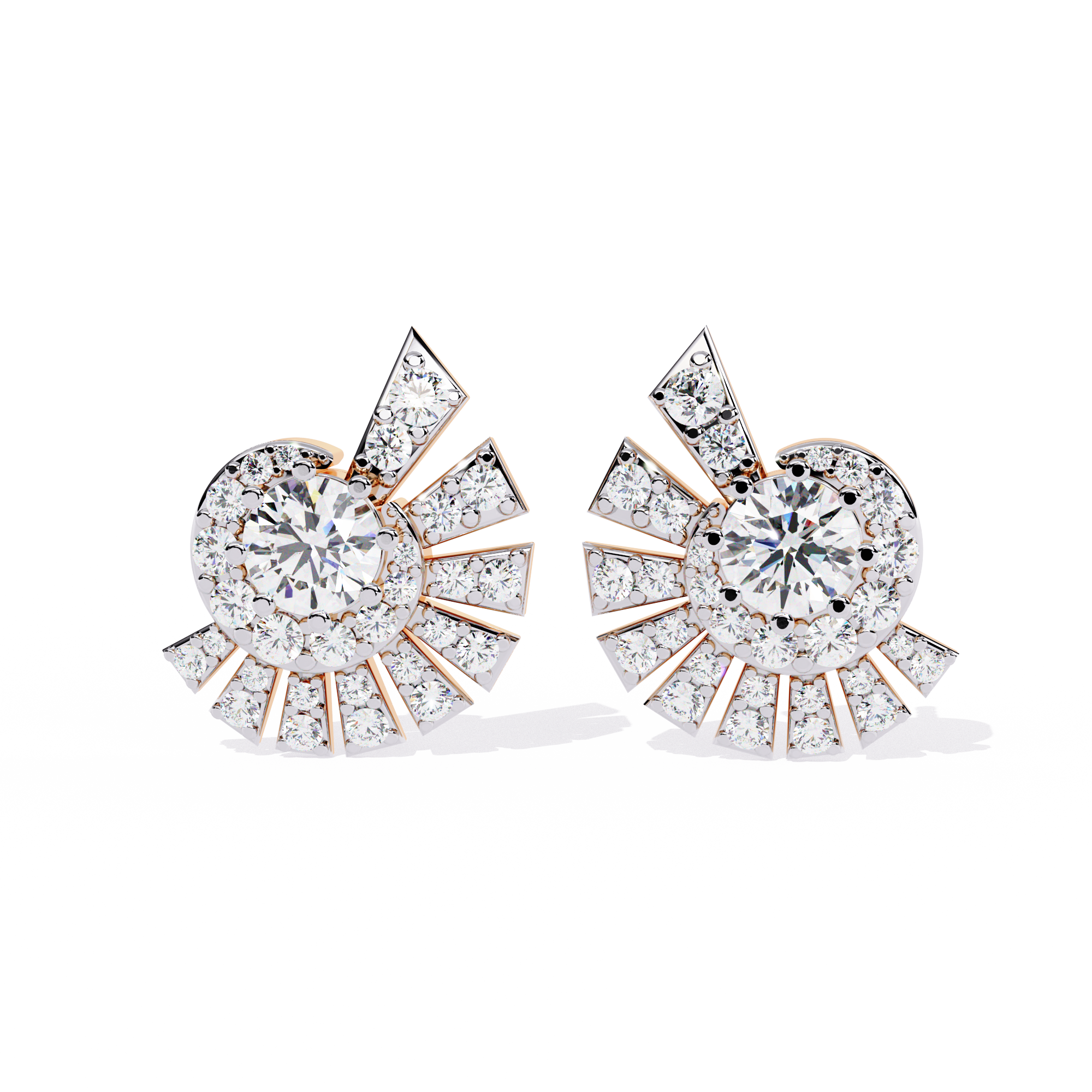 Sunflare Radiance Lab Grown Diamond Earrings