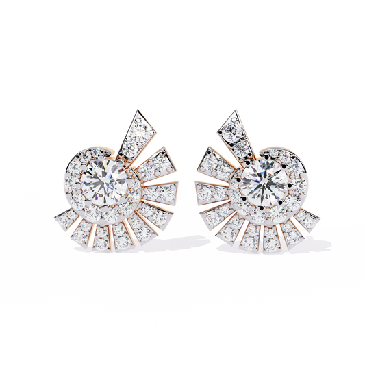 Sunflare Radiance Lab Grown Diamond Earrings