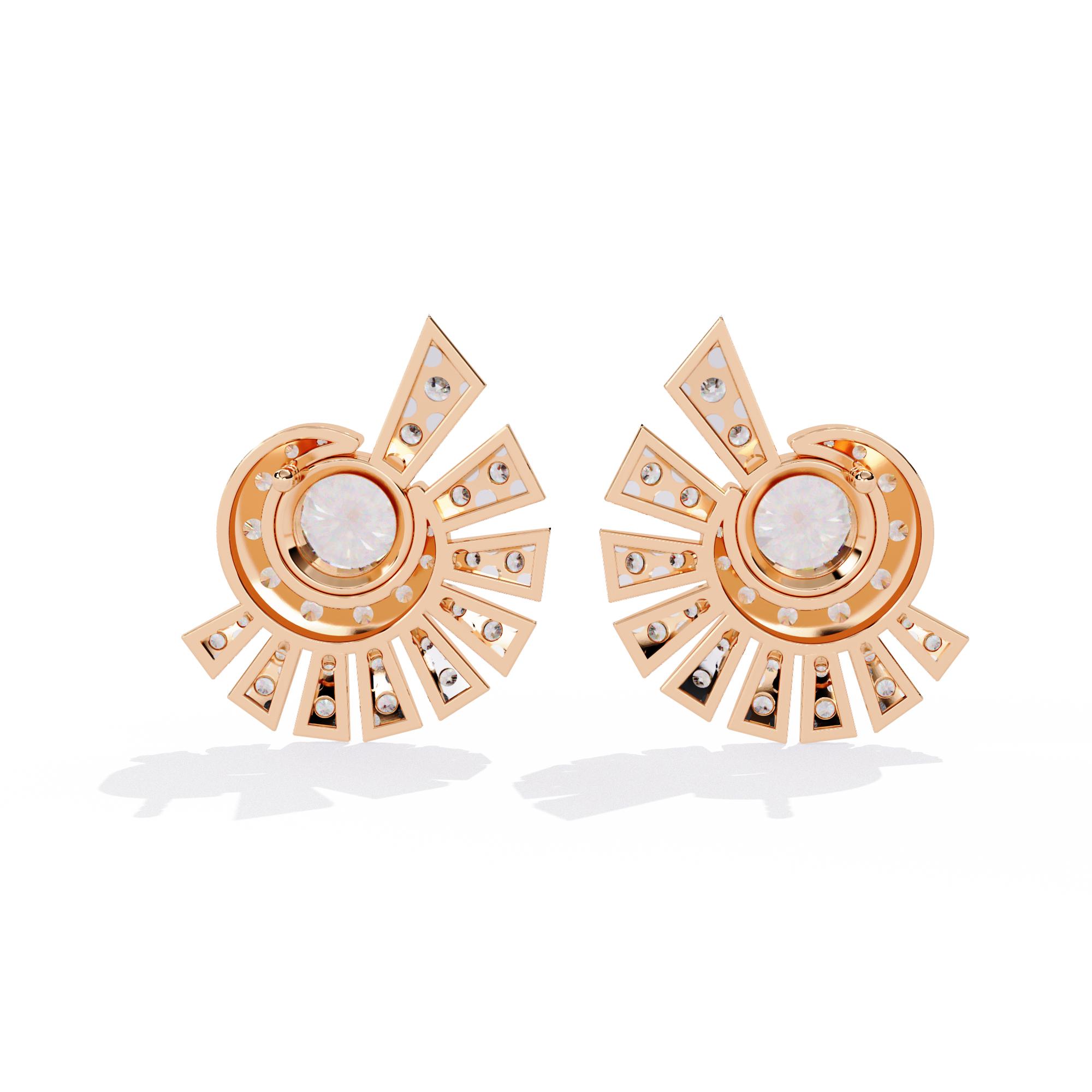 Sunflare Radiance Lab Grown Diamond Earrings