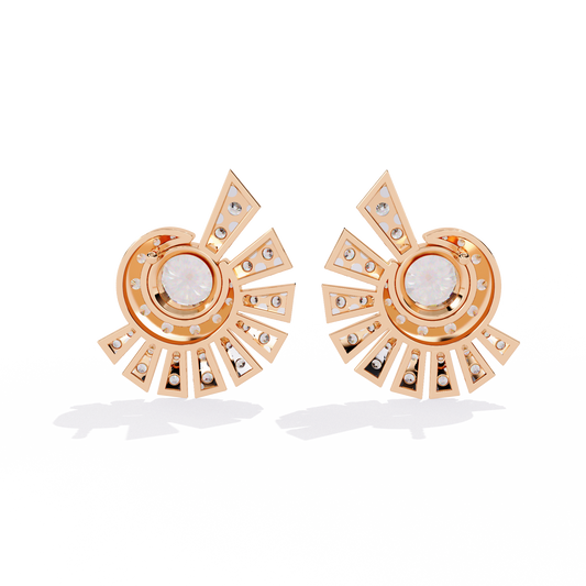 Sunflare Radiance Lab Grown Diamond Earrings