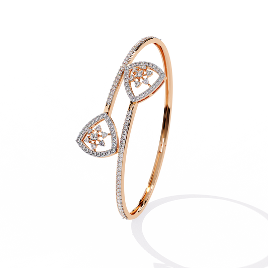 Talia Twin Drop Lab Grown Diamond Bracelet