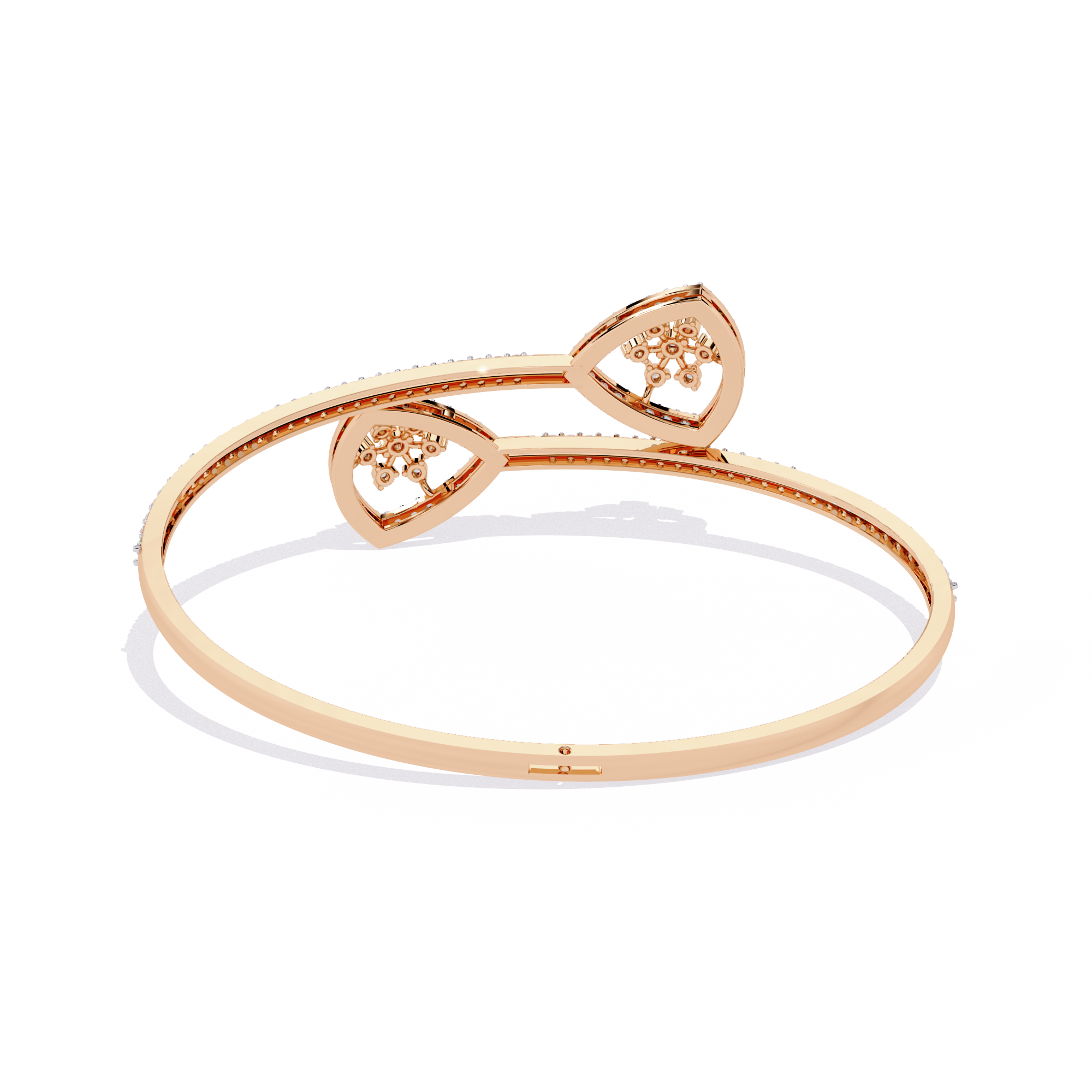 Talia Twin Drop Lab Grown Diamond Bracelet
