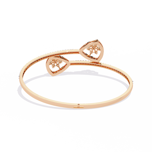 Talia Twin Drop Lab Grown Diamond Bracelet
