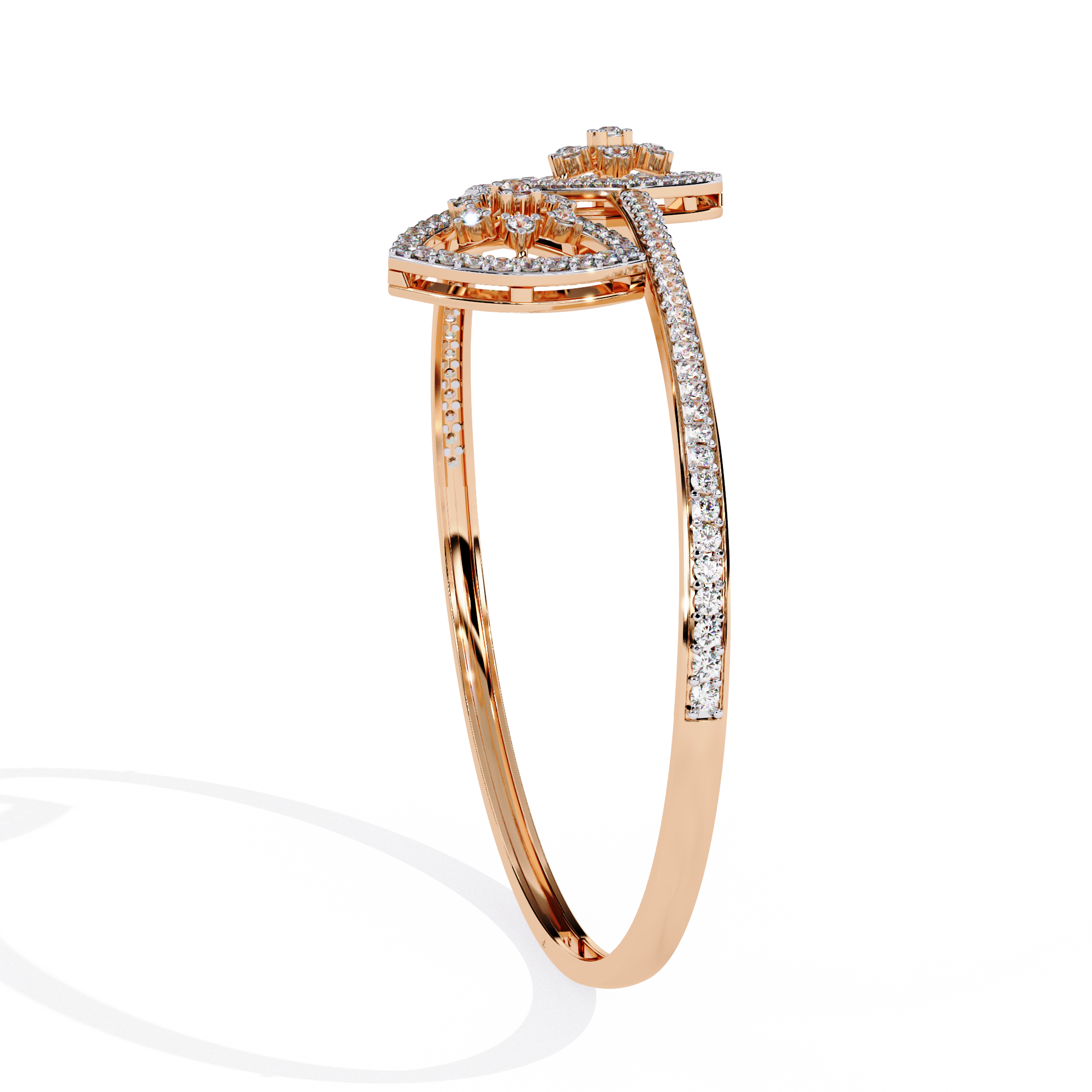 Talia Twin Drop Lab Grown Diamond Bracelet