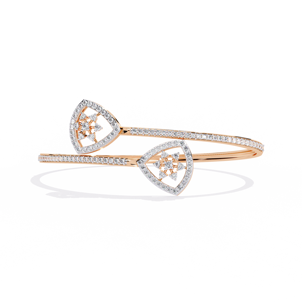 Talia Twin Drop Lab Grown Diamond Bracelet
