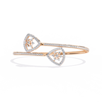 Talia Twin Drop Lab Grown Diamond Bracelet
