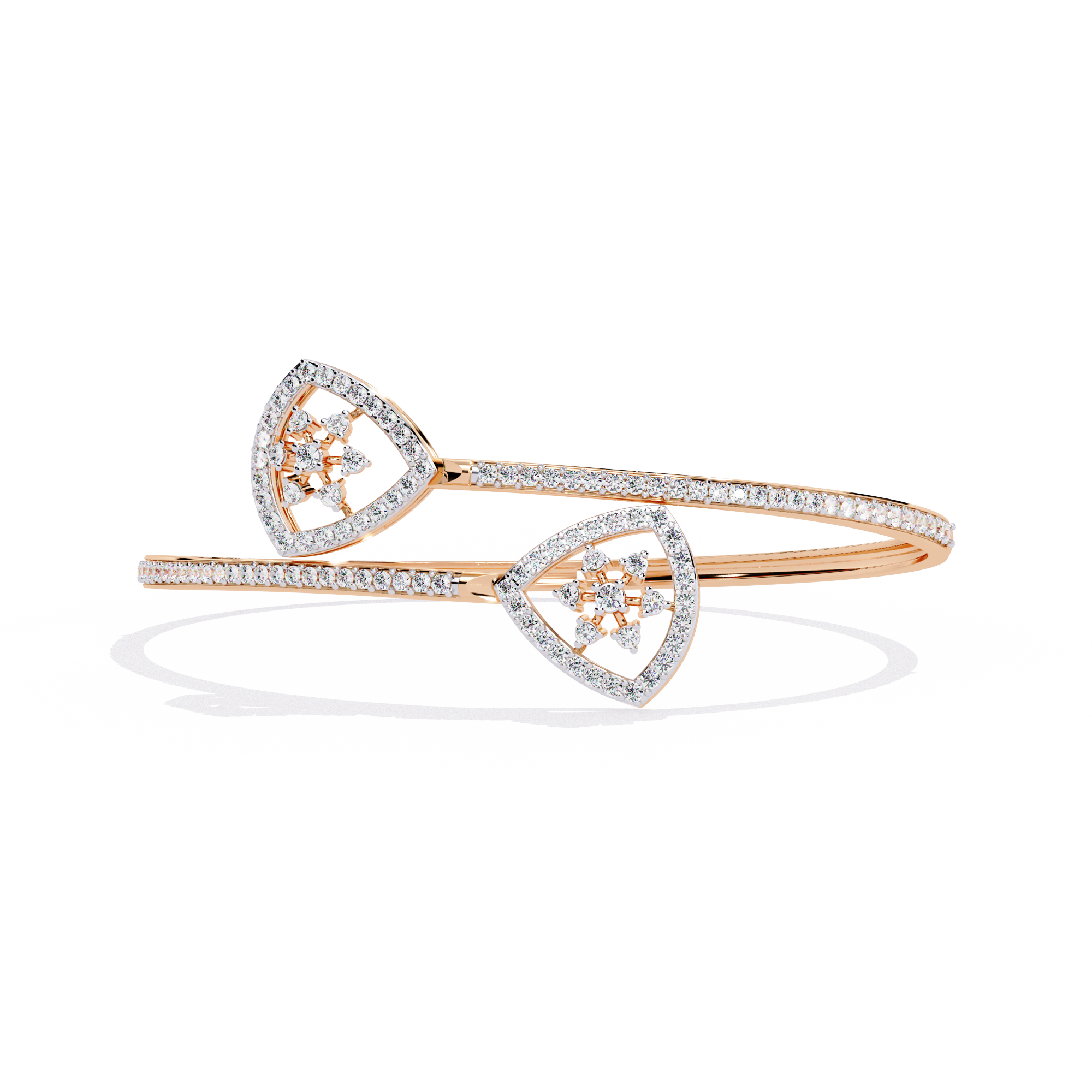 Talia Twin Drop Lab Grown Diamond Bracelet