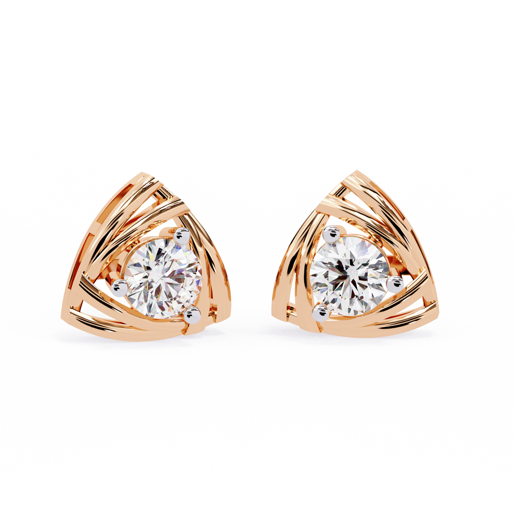 Trivara Solstice Diamond Studs
