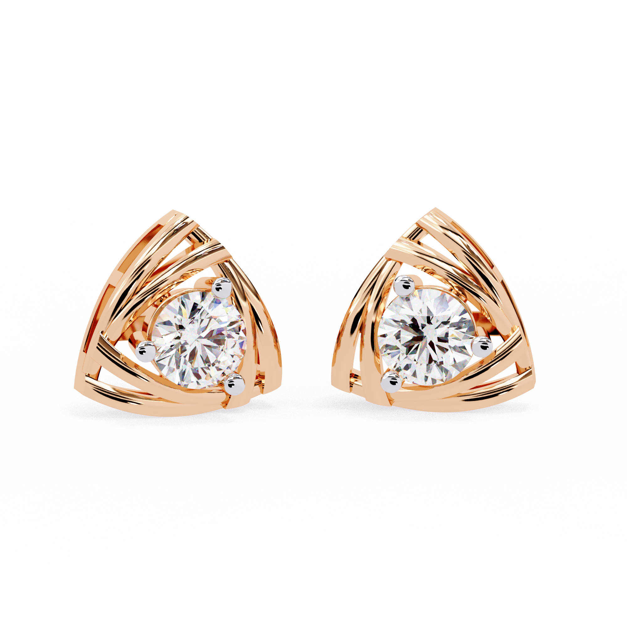 Trivara Solstice Diamond Studs