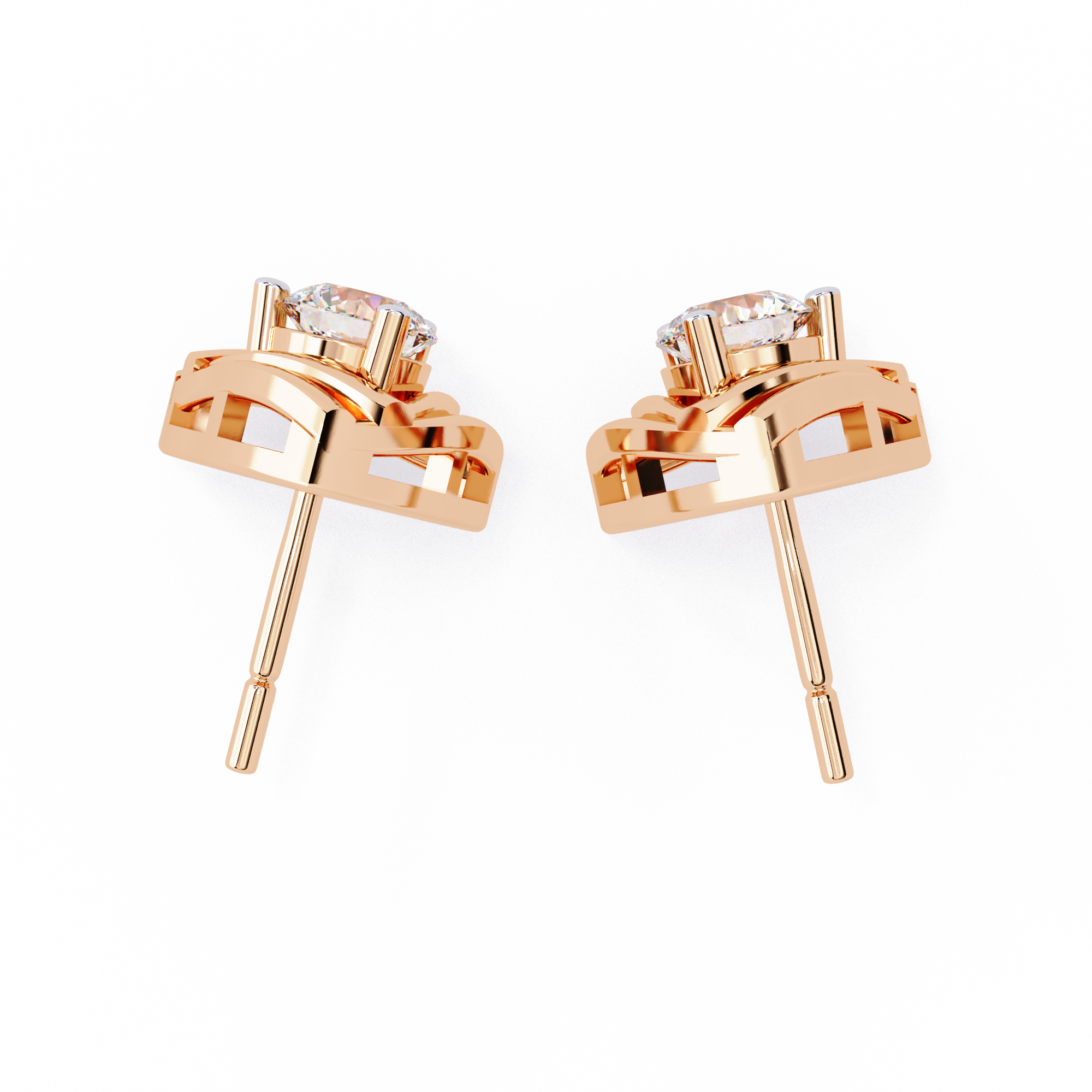 Trivara Solstice Diamond Studs