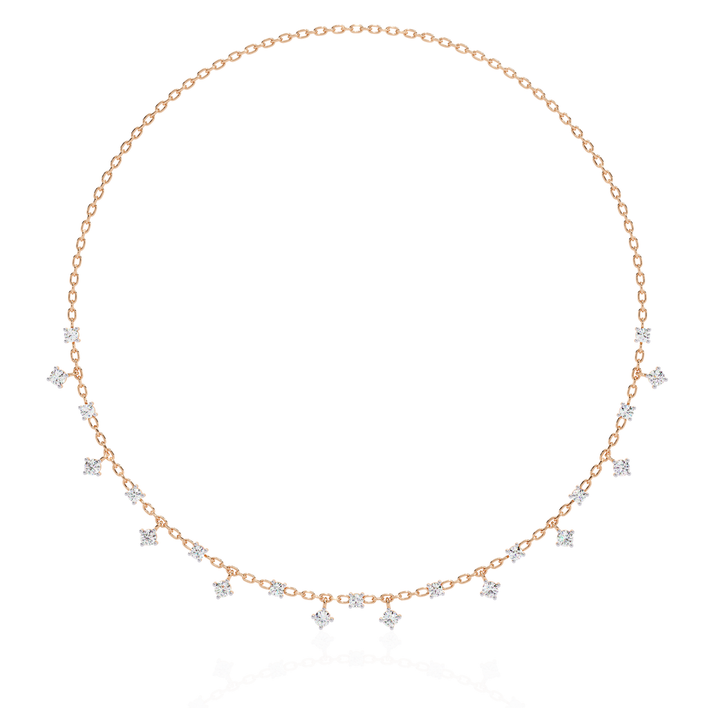 Twilight Gleam Diamond Necklace