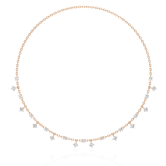 Twilight Gleam Diamond Necklace