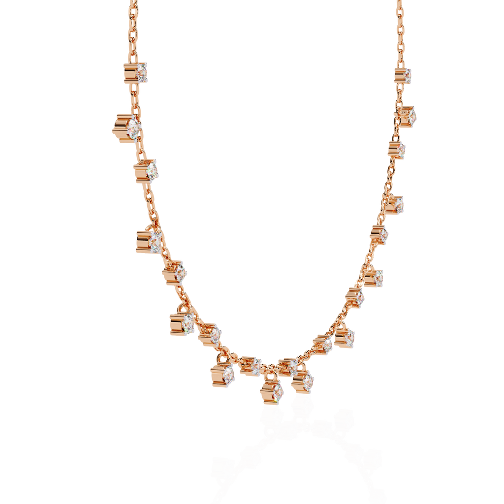 Twilight Gleam Diamond Necklace
