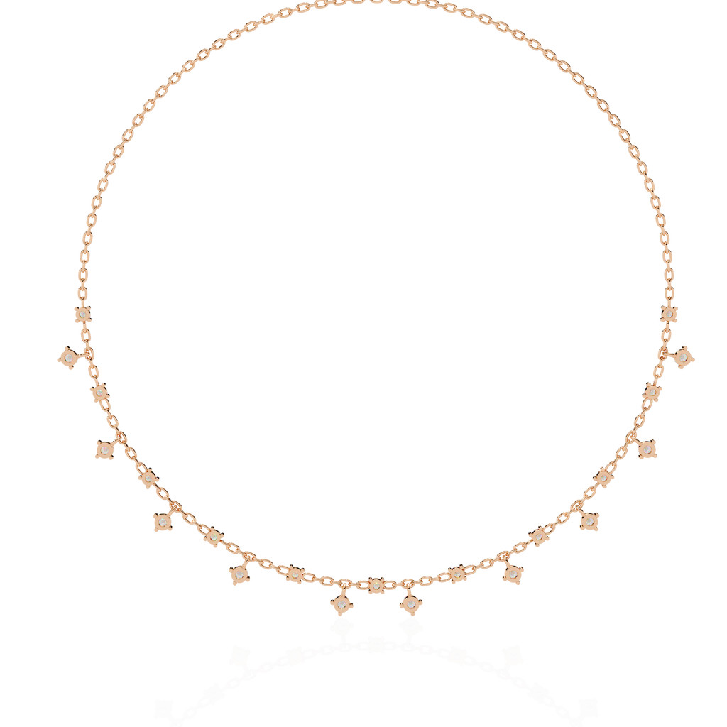 Twilight Gleam Diamond Necklace