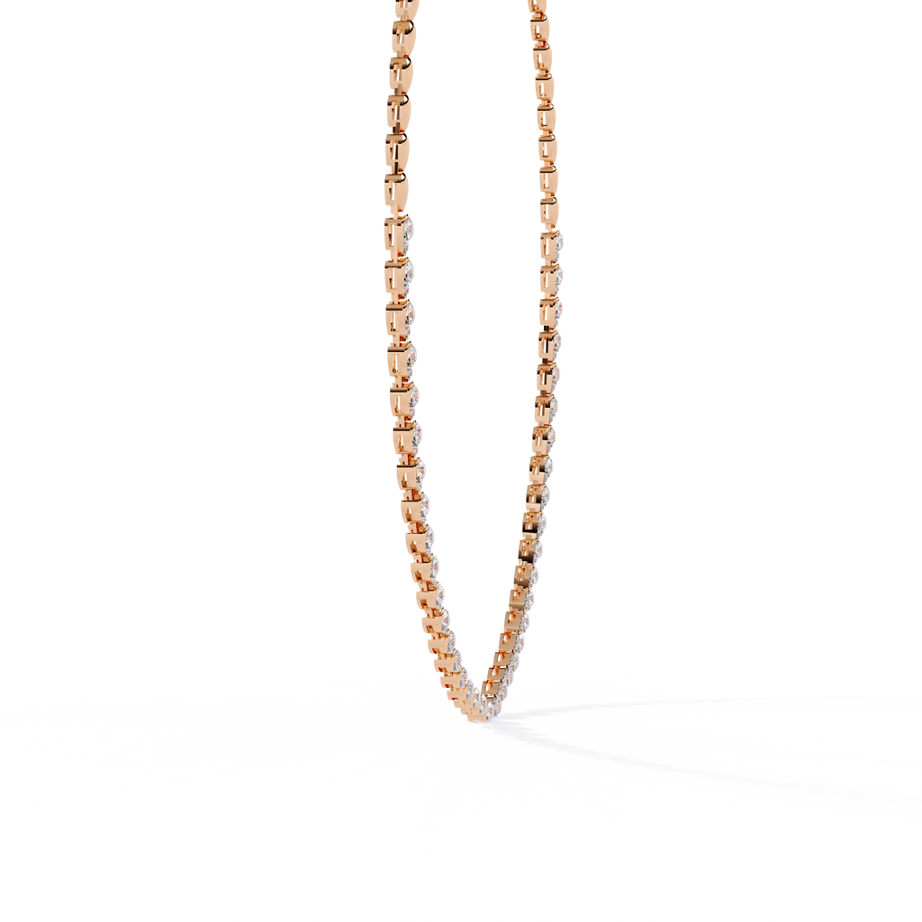 Twilight Whisper Diamond Necklace