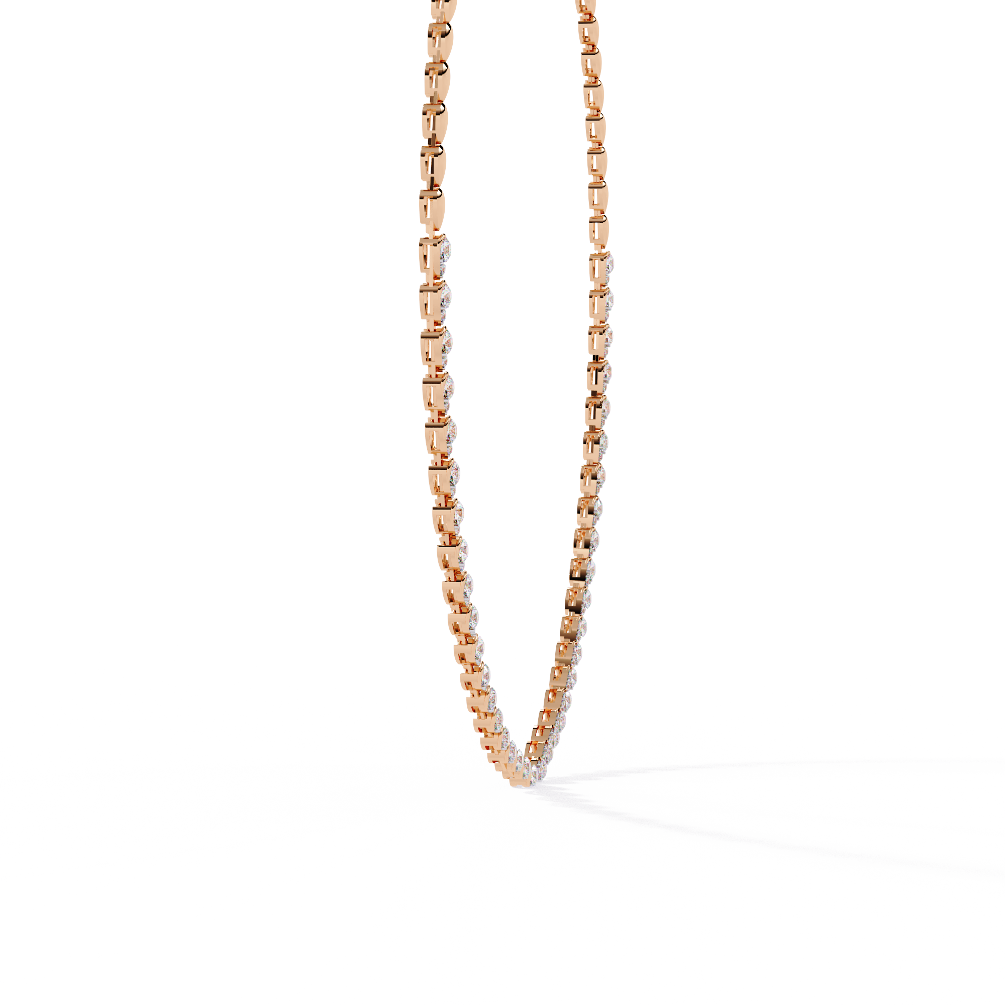Twilight Whisper Diamond Necklace