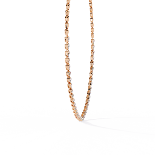 Twilight Whisper Diamond Necklace