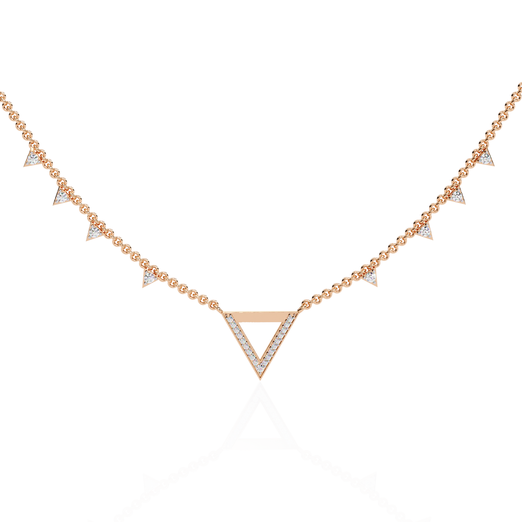 Vera Geo Diamond Necklace