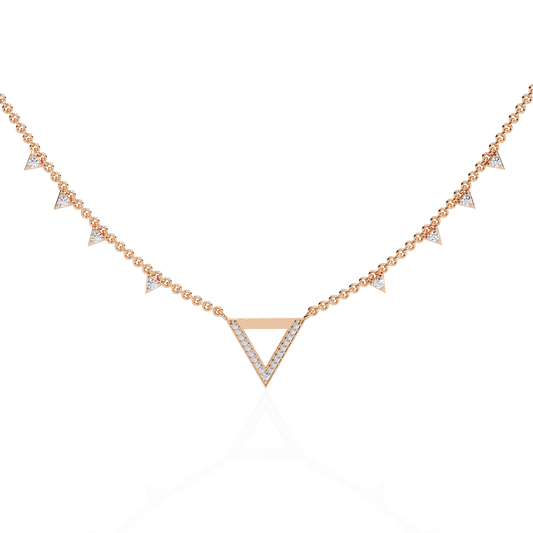 Vera Geo Diamond Necklace