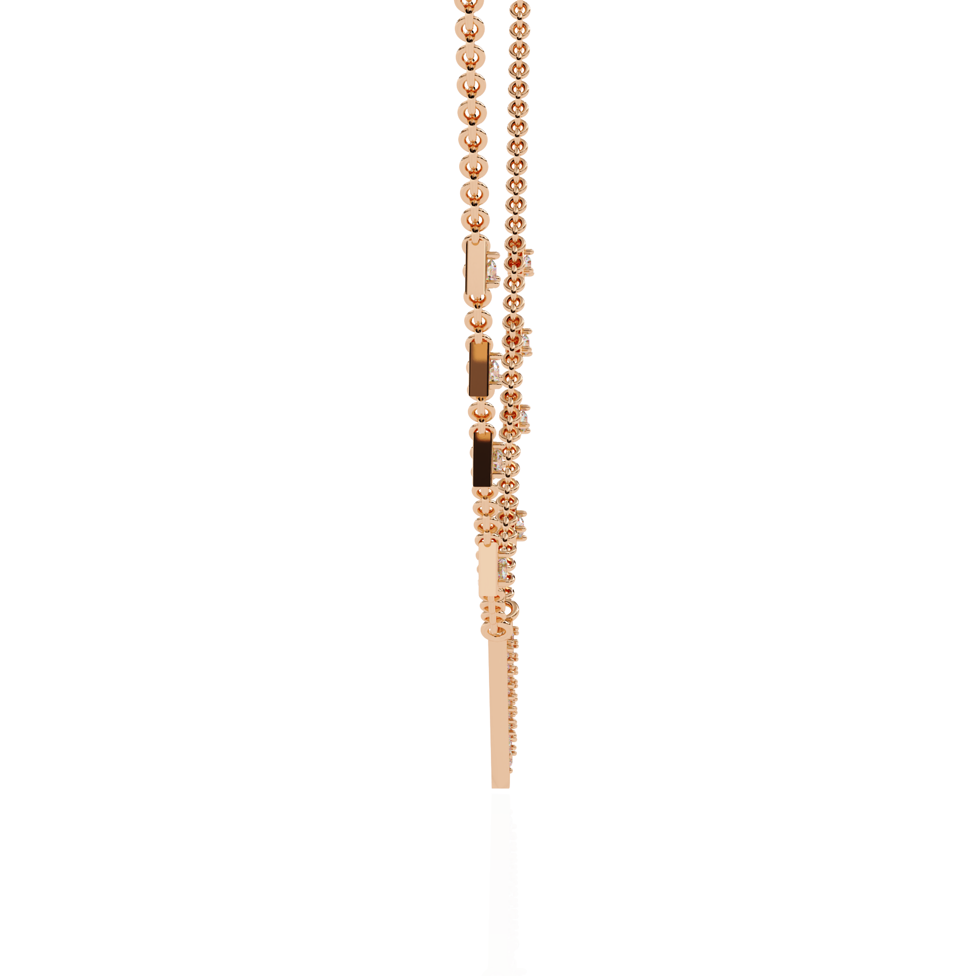Vera Geo Diamond Necklace