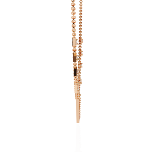 Vera Geo Diamond Necklace