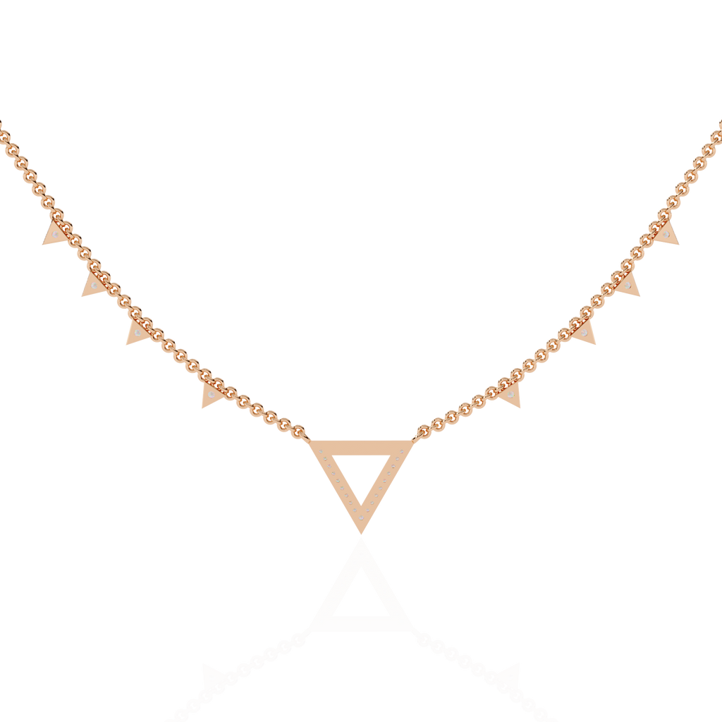 Vera Geo Diamond Necklace
