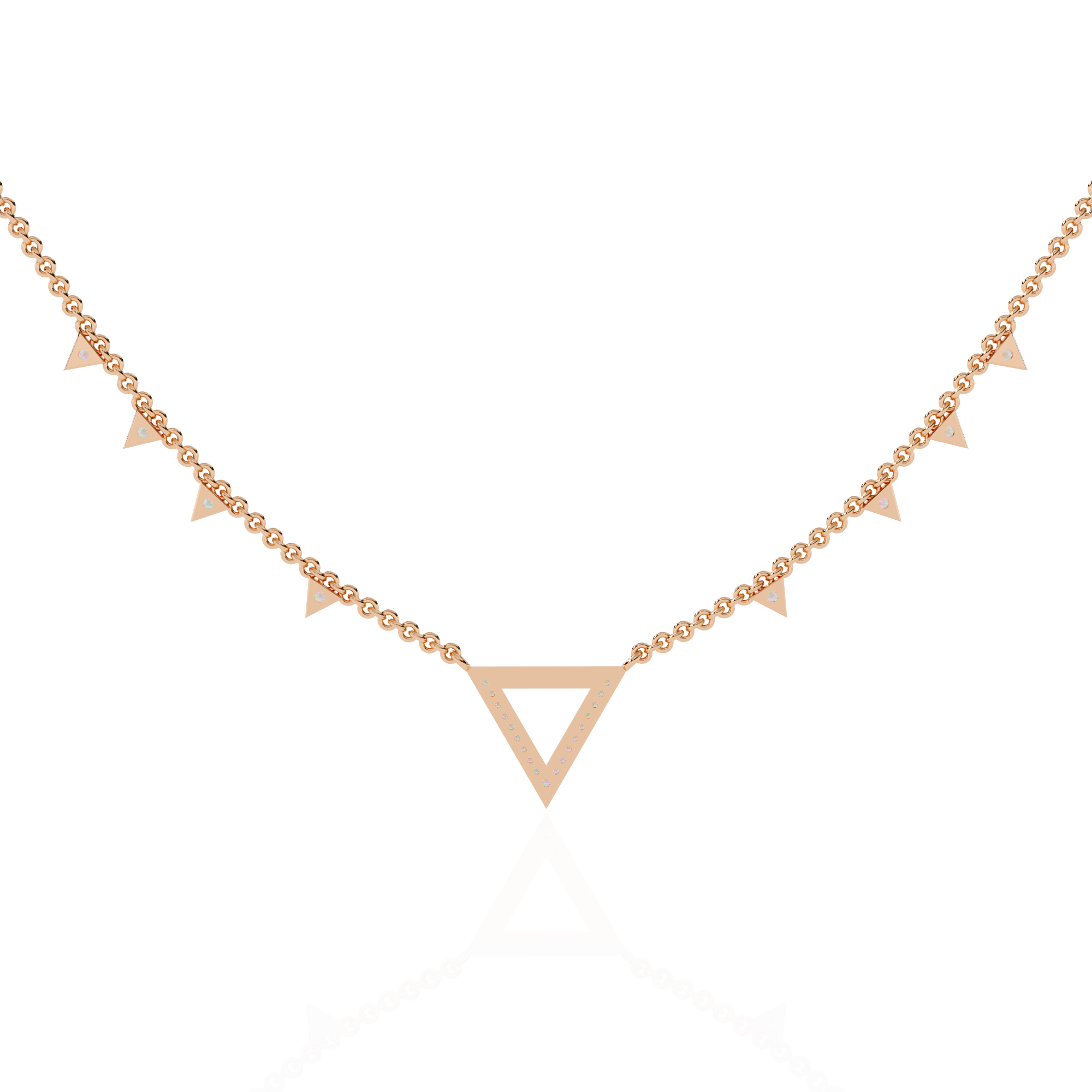 Vera Geo Diamond Necklace