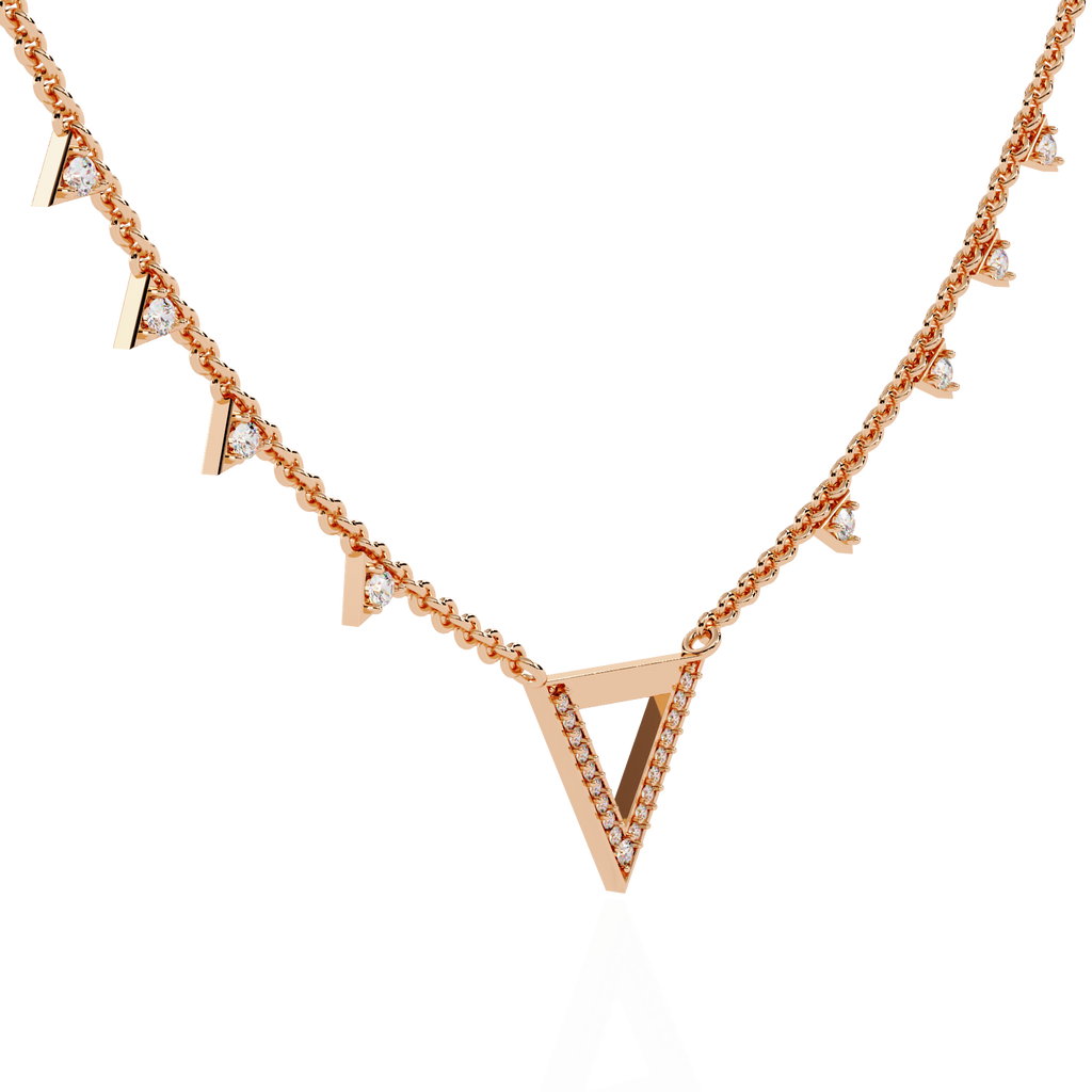 Vera Geo Diamond Necklace