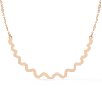 WaveLine Diamond Necklace