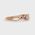 Round_Cut_Marquise_Twist_Lab_Grown_Diamond_Ring_rose_gold
