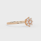 Floral_Cluster_Lab-Grown_Diamond_Ring_rose_gold